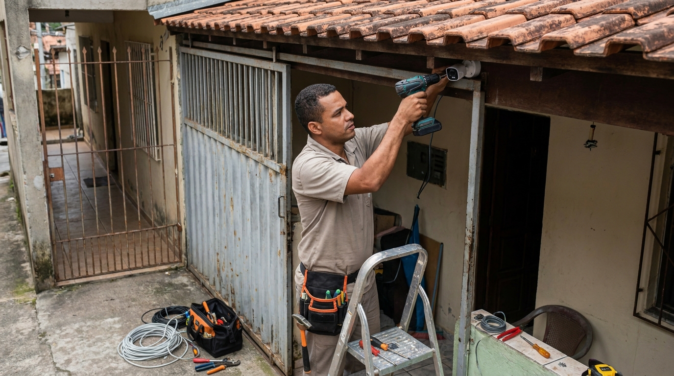 Instalacao de cameras de seguranca em Piracicaba‑SP