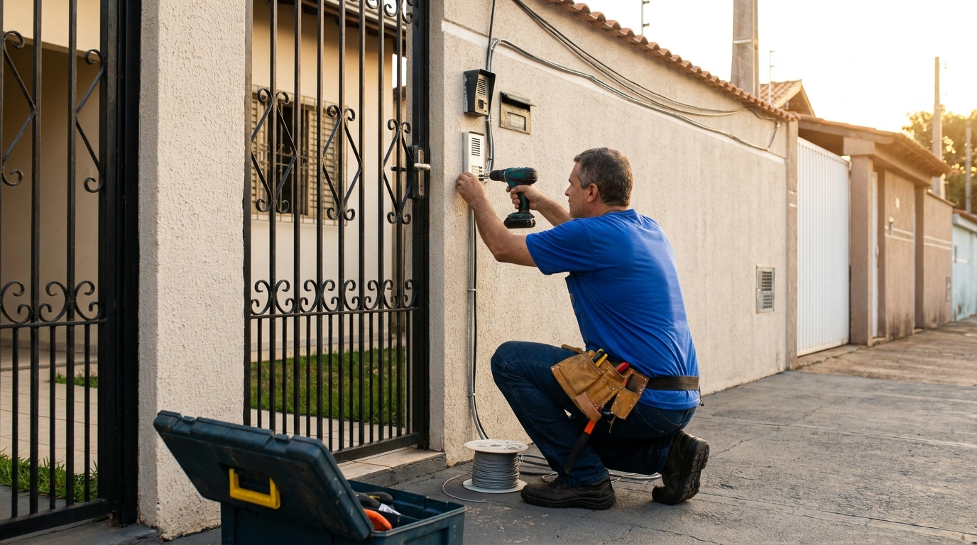 Instalacao de interfone em Piracicaba‑SP